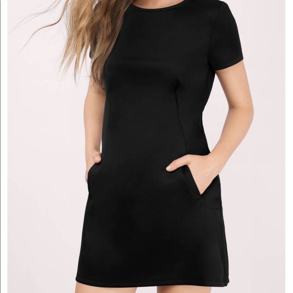 Tobi  Play It Right Cobalt Blue Dress w/Pockets XS - Picture 11 of 11